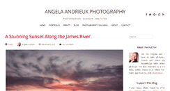 Desktop Screenshot of angelaandrieux.com